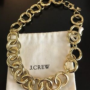 J. Crew Bulky Gold Necklace